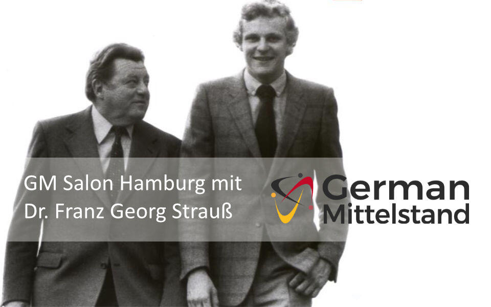 Gründung GM Kontor Hamburg im Rahmen eines GM Salons mit Gastredner Franz Georg Strauß